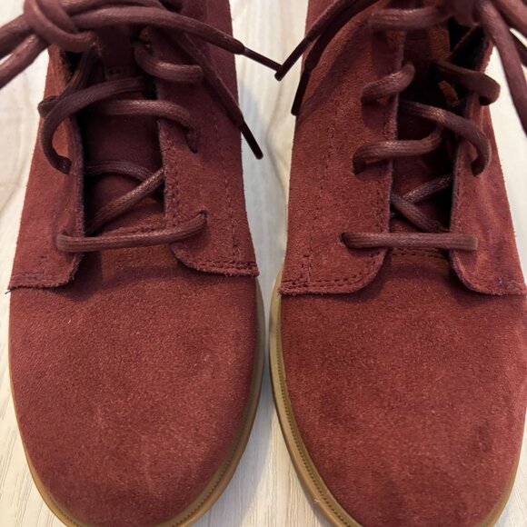 Sorel Womens Evie II Lace-Up Suede Ankle Boots Size 8 Spice - Picture 5 of 8